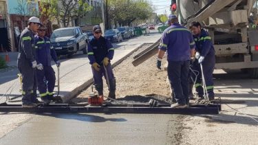 Aguas Rionegrinas realizó diversas reparaciones en la ciudad (Foto Gentileza)