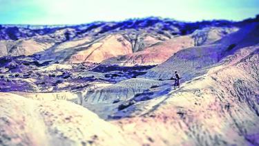 Una invitación para conocer y fotografiar las bardas ubicadas al sur del río Negro. foto: archivo