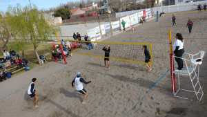 Un finde a puro beach voley en Luis Beltrán