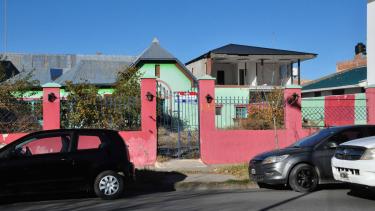 En la vieja vivienda de los Rosas funcionó un salón de eventos infantiles.