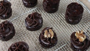 Animate a estos crocantes de cacao con ganache de chocolate