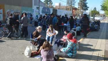 Las medidas tomadas para visibilizar el conflicto duraron 3 semanas. Foto: Yamil Regules