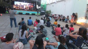 La exU9 será el lugar para festejar la primavera en Neuquén. (archivo)