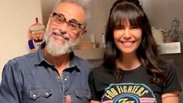 Rial dijo que intentó "hacerse el héroe", pero su pareja, Romina, fue quien llamó a los bomberos.-