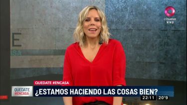 Schapiro contó que su hija está atravesando bien el cuadro, pero que tuvieron temor de que contagiara a la familia.-