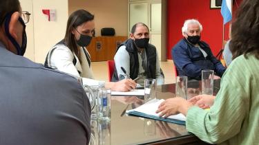 Betiana Minor fue una de las autoridades presentes en el encuentro. Foto: gentileza.