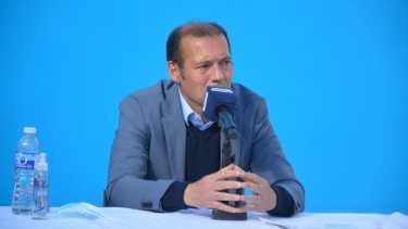 El gobernador destacó que el reclamo por las regalías hidroeléctricas se acordó con Río Negro. (Yamil Regules).-