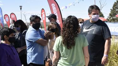 Domingo y Yo Como en Neuquén. Foto Flor Salto. 