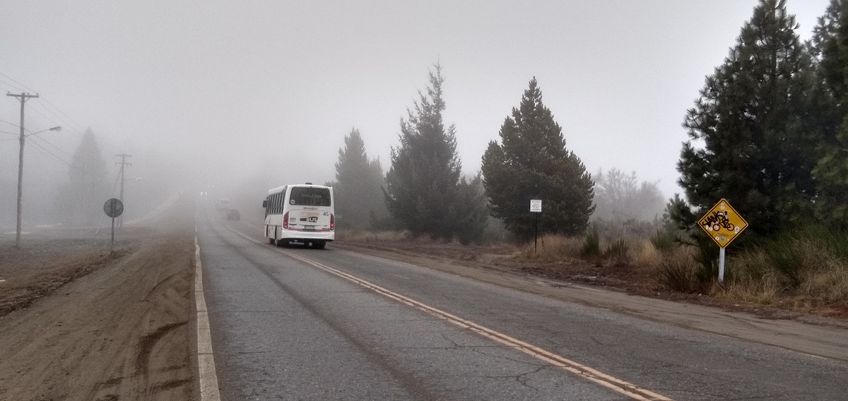 Bancos de niebla en la cordillera afectan la visibilidad para transitar ...