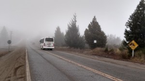 Bancos de niebla en la cordillera afectan la visibilidad para transitar