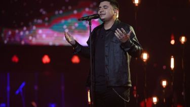 Francisco Benítez que fue el participante que más conmovió a los jurados y espectadores.