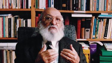 Paulo Freire, filósofo y pedagogo brasileño, autor de "Pedgogía del Oprimido". 