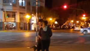 Video: denuncian que mató un perro a patadas, en pleno centro de Roca