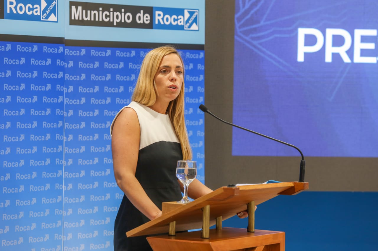 La intendenta María Emilia Soria presentó el presupuesto y analizó la derrota del Frente de Todos en Río Negro. (foto: Juan Thomes)