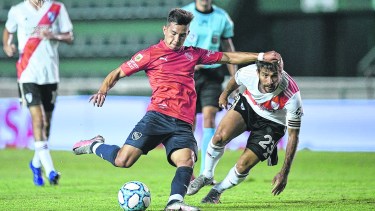 Alan Velasco es la gran figura que tiene Independiente, pero que tiene intenciones de continuar su campaña en el exterior. Gentileza.