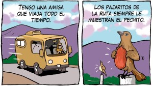 «Amiga viajera», la tira 405 de Viajeros en el Voy