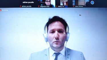 Gandolfi afirmó que las imputaciones deben estar fundadas y, en ese sentido, no avaló la teoría de los fiscales contra los ex legisladores Iud y Mas. Foto: Marcelo Ochoa