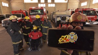 Los voluntarios han vuelto a las tareas cotidianas. (Foto: Fernando Ranni)