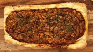 Tremenda tarta de pescado como para cortar la semana