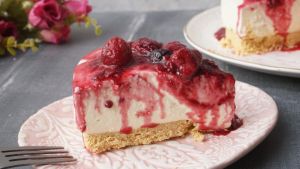 Cheesecake súper fácil para el postre