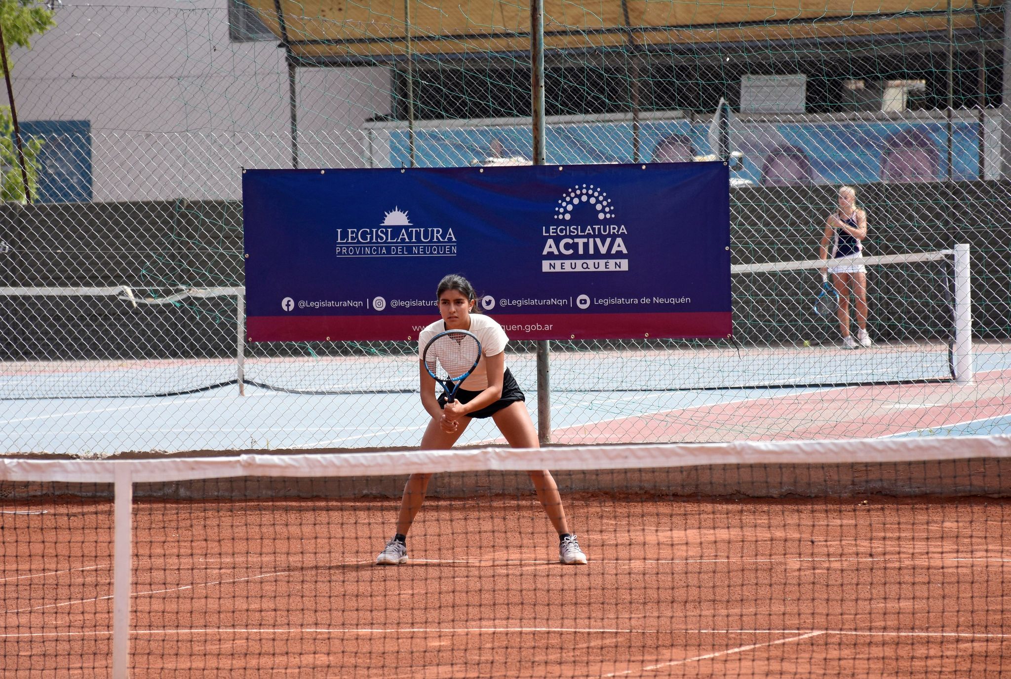La neuquina Sofía Madrid Rocca es finalista en singles y dobles. (Foto: Florencia Salto)