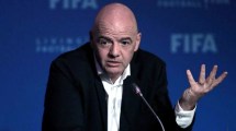Imagen de Infantino se reune con el presidente de la AFA por el Mundial y el partido con Brasil
