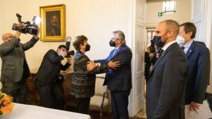 Fernández se reunió con Georgieva: “Fue un buen encuentro”, aseguró