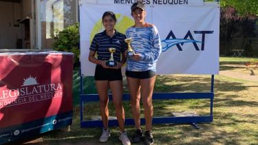 Madrid Rocca y Gómez Weiss ganaron el título en el dobles Sub 18.