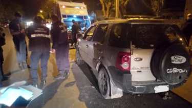Grave siniestro vial en las calles de Roca. Foto: Gentileza