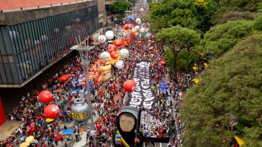 Las protestas tienen su epicentro en las capitales de los estados brasileños.