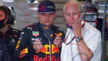 "Estúpido, idiota", lo insultó Verstappen, según se escucha en los audios difundidos por la categoría. (Foto: Ap)