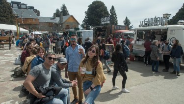 El Bariloche a la carta dio impulso al turismo el último fin de semana largo. Foto: Marcelo Martínez