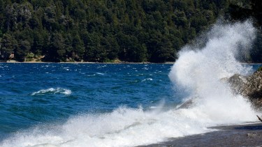 La cordillera será uno de los puntos afectados por el viento, al que se sumarán precipitaciones.-