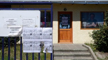 La jornada de lucha se lleva adelante en toda la provincia. Foto: Chino Leiva