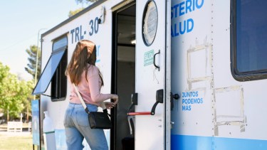 El operativo detectar en Neuquén. Foto: Florencia Salto