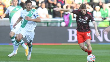Rollheiser fue titular en la victoria River sobre Banfield por la Liga Profesional.