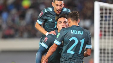 Lautaro llegó a su 17° gol en la Selección en 34 partidos.