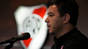 El técnico de River destacó el juego de la Selección Argentina.
