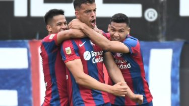 Franco Di Santo fue el autor del único tanto del partido jugado en cancha de San Lorenzo.