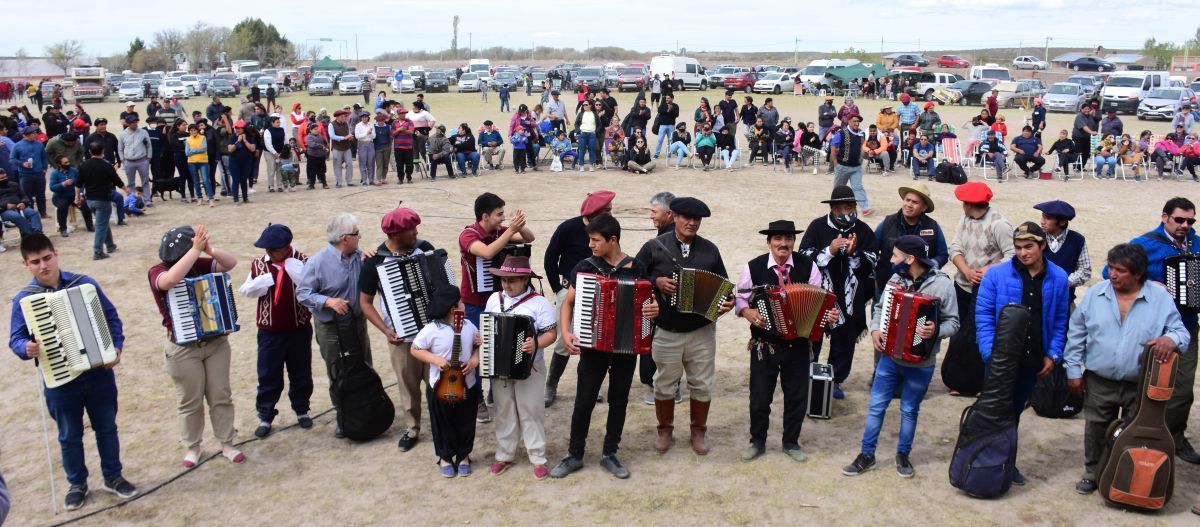 Los acordeones volverán a sonar en El Cuy. (Foto Andrés Maripe)