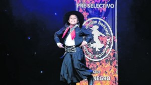 Maite y un sueño desde Roca: competir en el Festival Nacional de Malambo