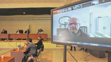 El piloto militar Juan José Capella dijo en el juicio que nunca voló con presos hacia Bahía Blanca. (foto Yamil Regules)