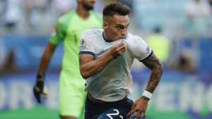 Lautaro Martínez es baja en Argentina y Scaloni definió a su reemplazante