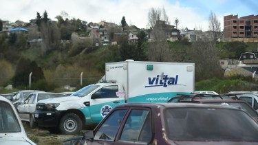 Los inspectores secuestraron dos ambulancias de Vittal. Foto: Marcelo Martínez