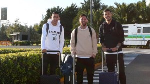 Messi llegó desde París y se sumó a la Selección Argentina