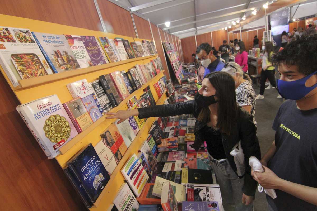 La Feria del Libro será desde mañana 15 hasta el 25, las actividades se desarrollarán todos los días de 14 a 22. Foto (Archivo) Oscar Livera.