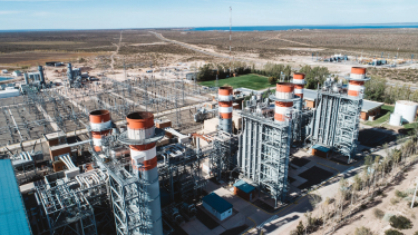 Generación térmica: volvió a aumentar el uso de gas