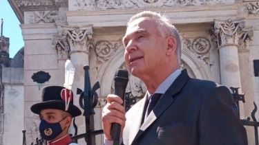 Pichetto homenajeó al general Julio A. Roca esta semana en Buenos Aires.