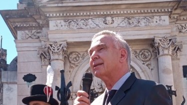 Pichetto homenajeó al general Roca y criticó al Gobierno por el conflicto mapuche