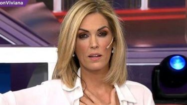 En su última aparición pública, a Canosa se la vio cansada, disfónica y con algo de tos.-